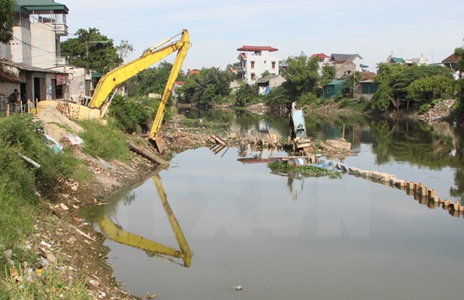 Nước sông Nhuệ, sông Đáy chỉ đạt mức trung bình và kém
